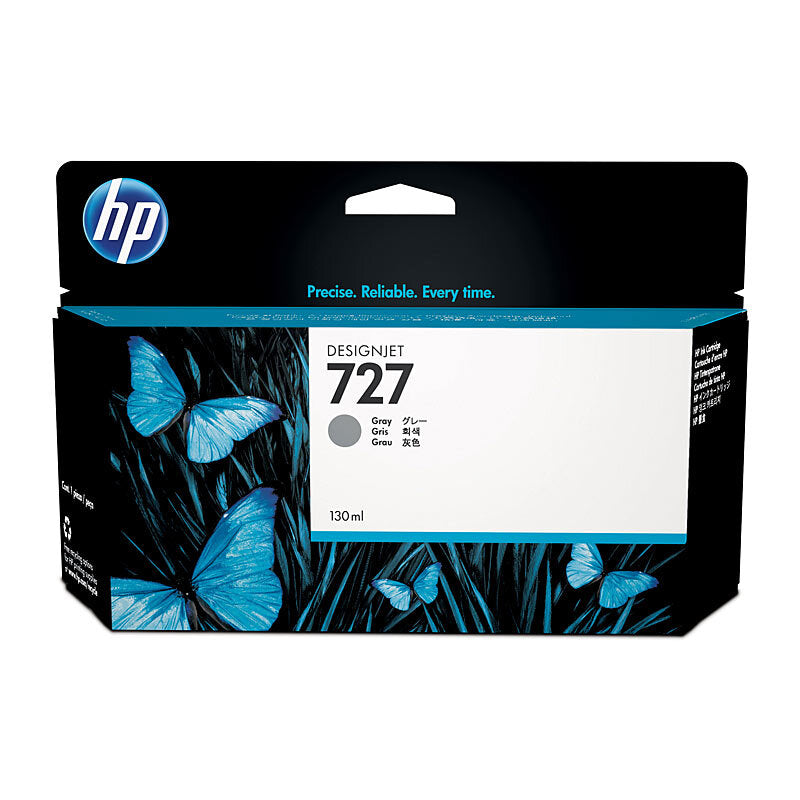 HP #727 130ml Grey Ink 3WX15A - Wholesales Supply