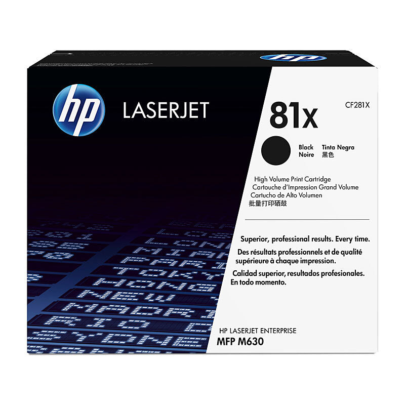 HP #81X Black Toner CF281X - Wholesales Supply