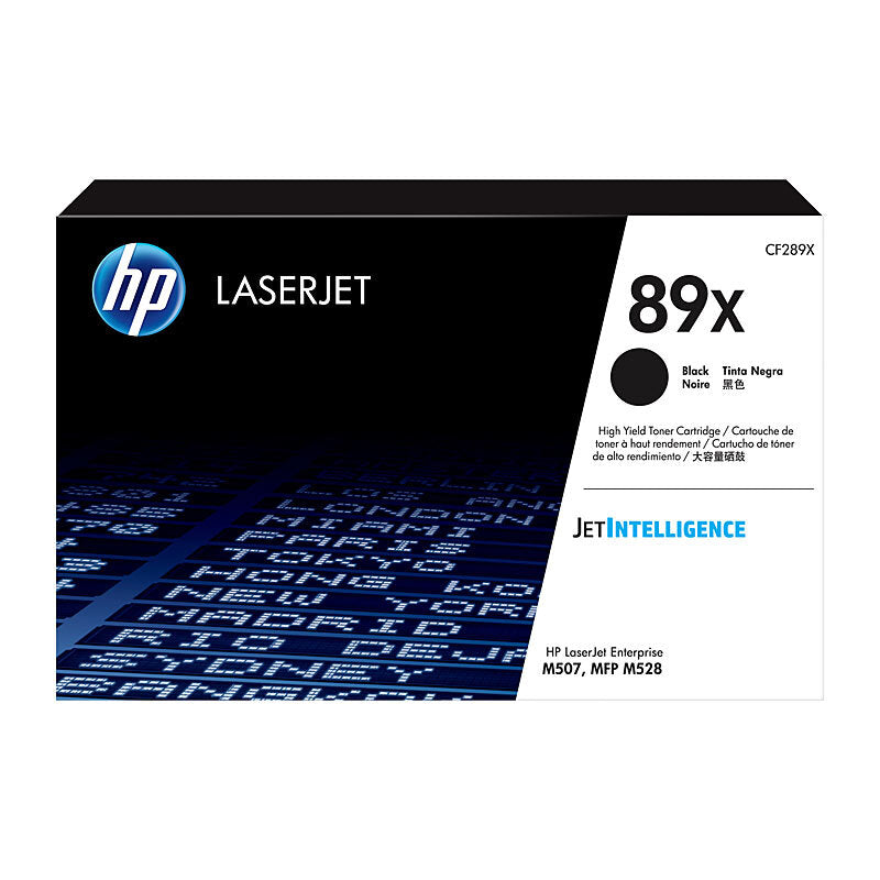 HP #89X Black Toner CF289X - Wholesales Supply