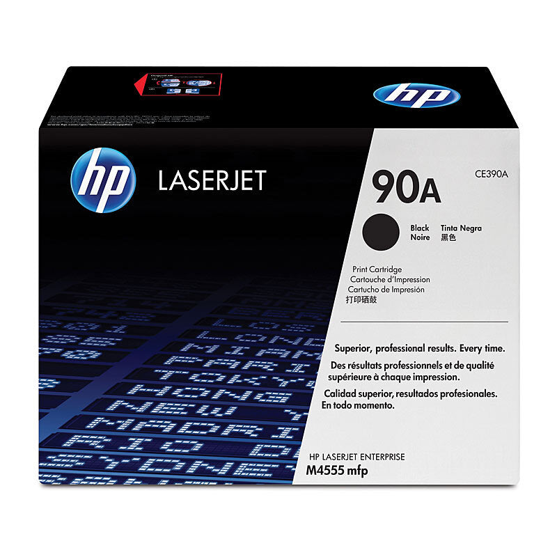 HP #90A Black Toner CE390A - Wholesales Supply
