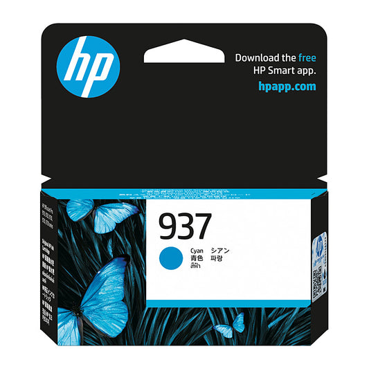 HP #937 Cyan Ink 4S6W2NA - Wholesales Supply