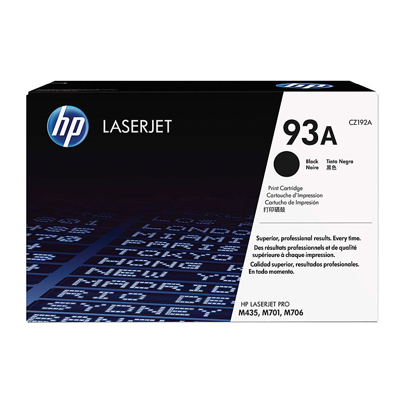 HP #93A Black Toner CZ192A - Wholesales Supply
