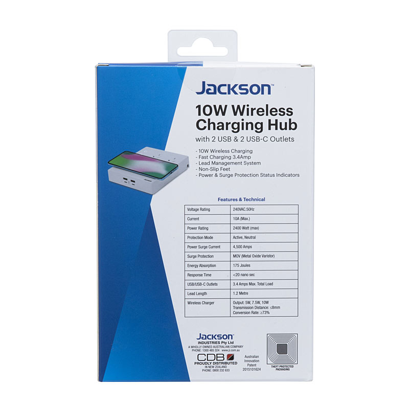 Jackson Wireless Charging Hub - Wholesales Supply
