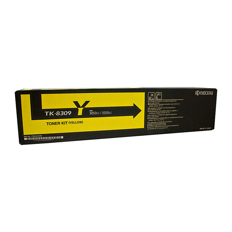 Kyocera TK8309Y Yellow Toner - Wholesales Supply