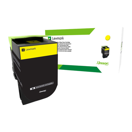 Lexm 708HY HY Yellow Toner - Wholesales Supply