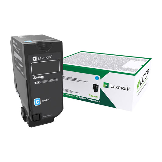 Lexm 74C60C0 Cyan Toner - Wholesales Supply