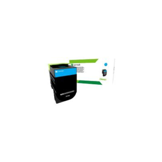 Lexm 808SC Std Cyan Toner - Wholesales Supply