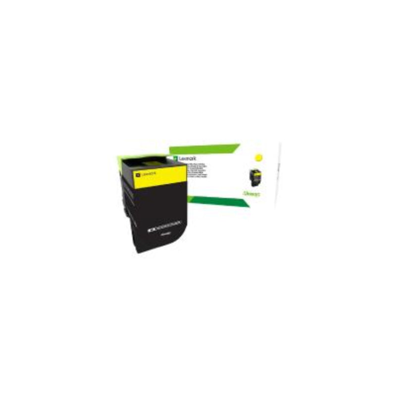 Lexm 808SY Std Yellow Toner - Wholesales Supply