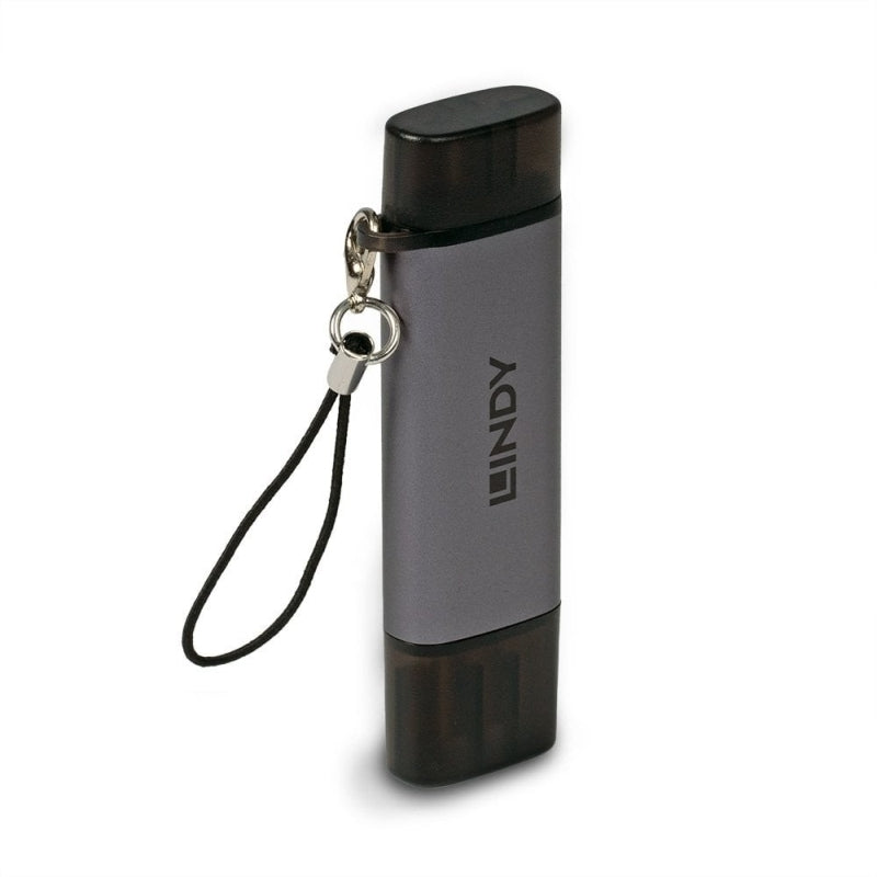 Lindy USBC/A SD Card Reader - Wholesales Supply