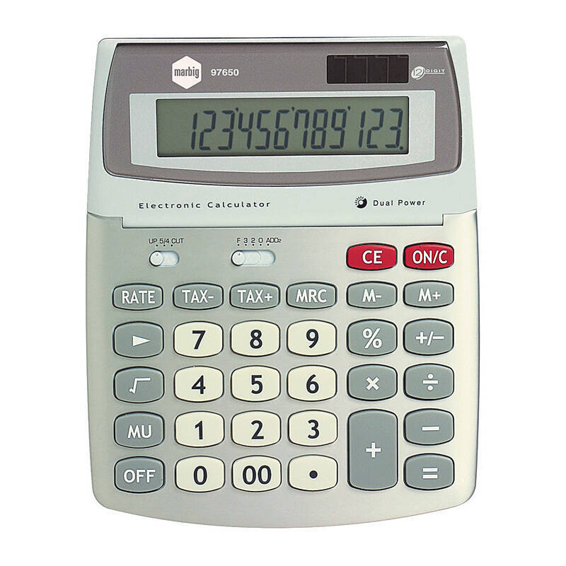 Mbg Calculator D/top 12Dig GST - Wholesales Supply