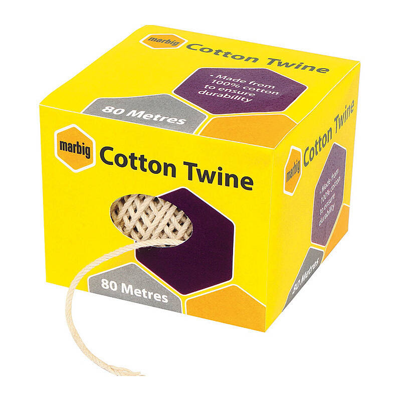 Mbg Cotton Twine Ball 80M - Wholesales Supply