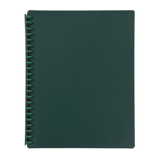 Mbg D/Book A4 Refilbl Dk Grn - Wholesales Supply