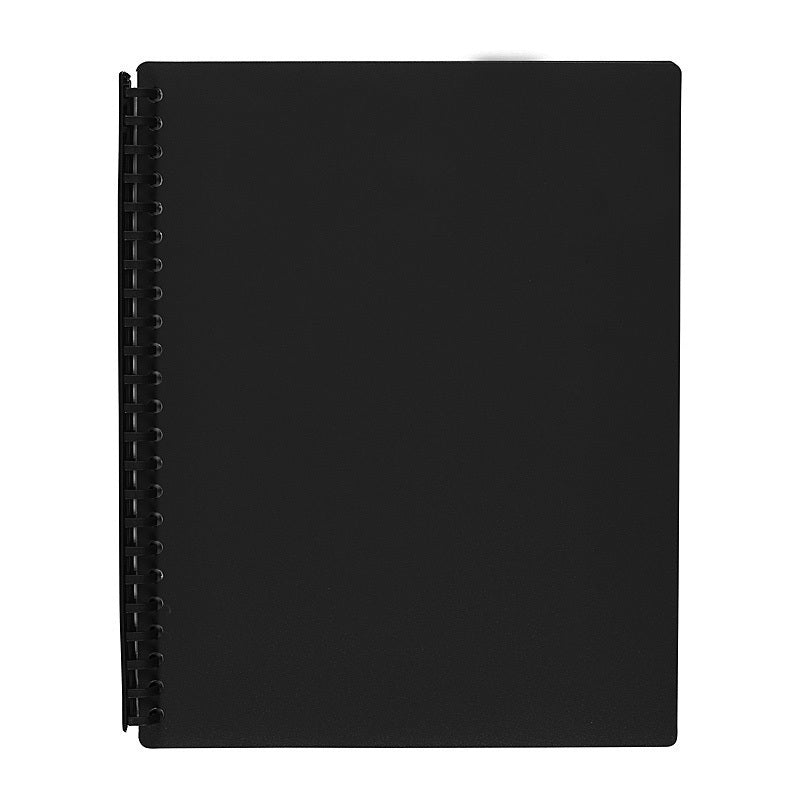 Mbg D/Book A4 Refillable Blk - Wholesales Supply
