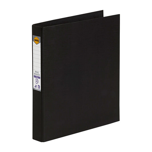 Mbg PE Linen Bndr 2D 25mm Blk - Wholesales Supply