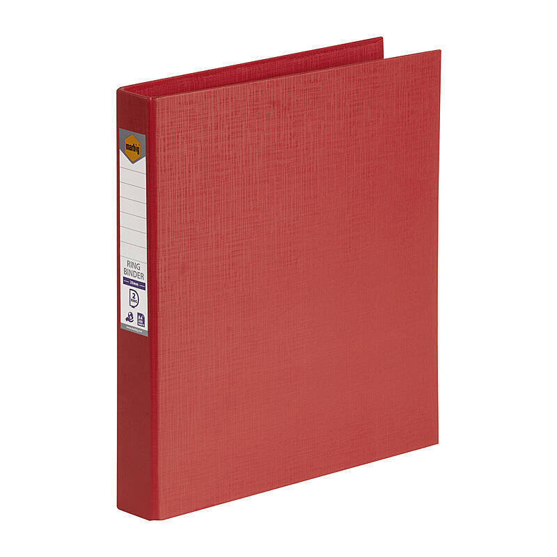 Mbg PE Linen Bndr 2D 25mm Red - Wholesales Supply