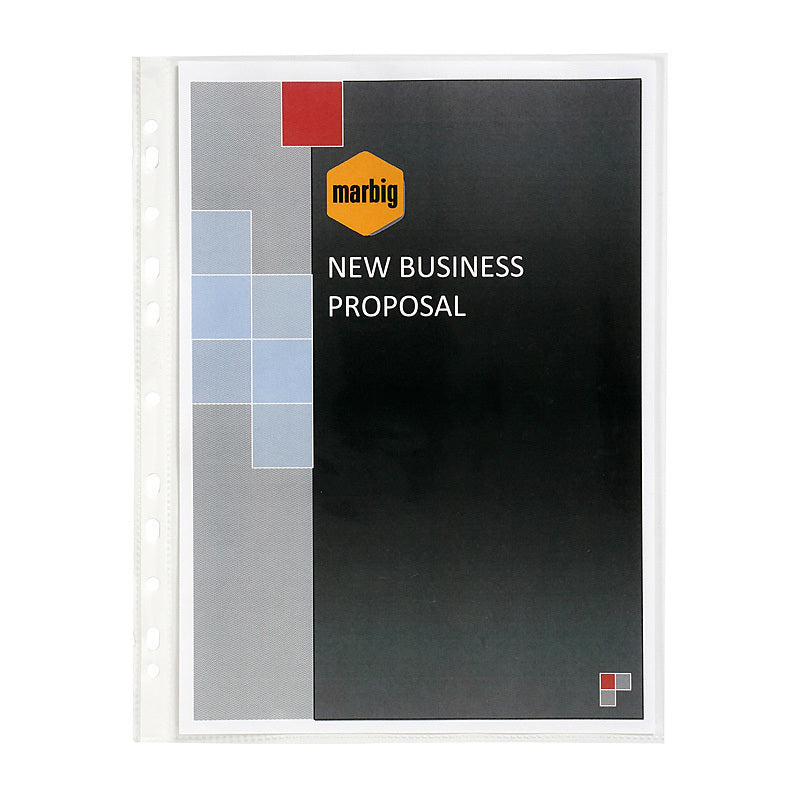 Mbg S/Protectors M/Wt A4 Pk100 - Wholesales Supply