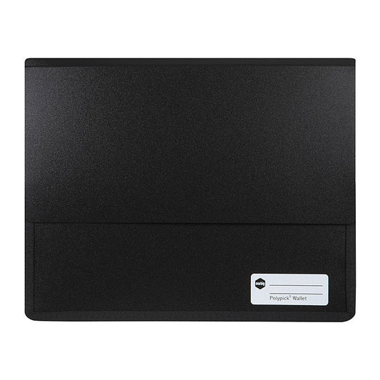 Mbg Wallet A4 H/D Polypick Blk - Wholesales Supply