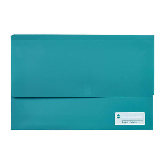 Mbg Wallet F/C Polypick Teal - Wholesales Supply