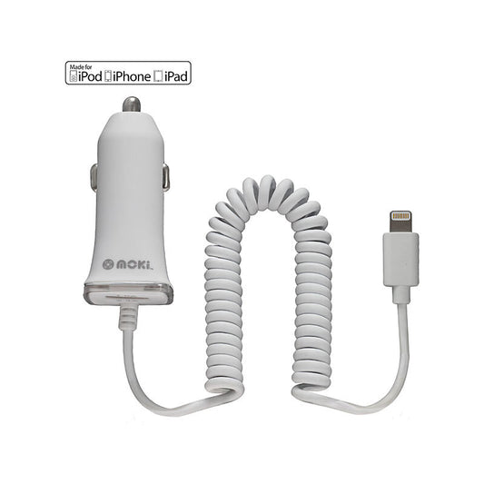 Moki Fixed Light Car Charger - Wholesales Supply
