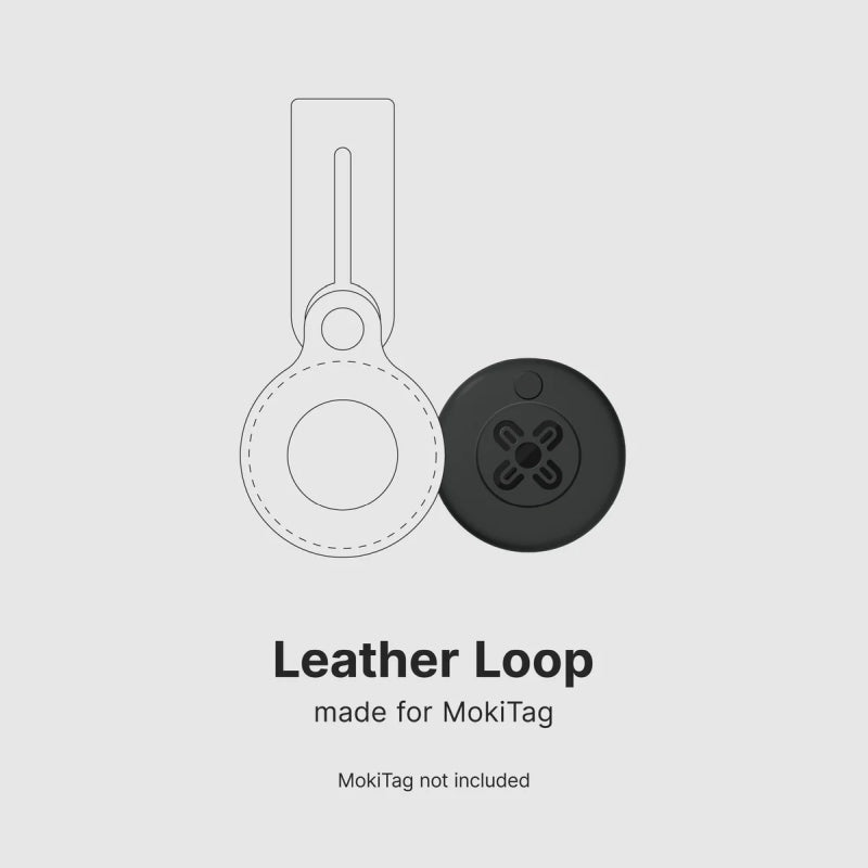 Moki Leather Loop for MokiTag - Wholesales Supply