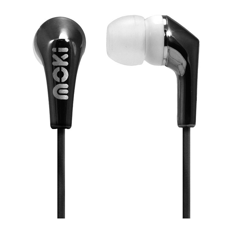 Moki Metallics Earphone Black - Wholesales Supply