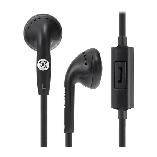 Moki Mic Earphones Black - Wholesales Supply