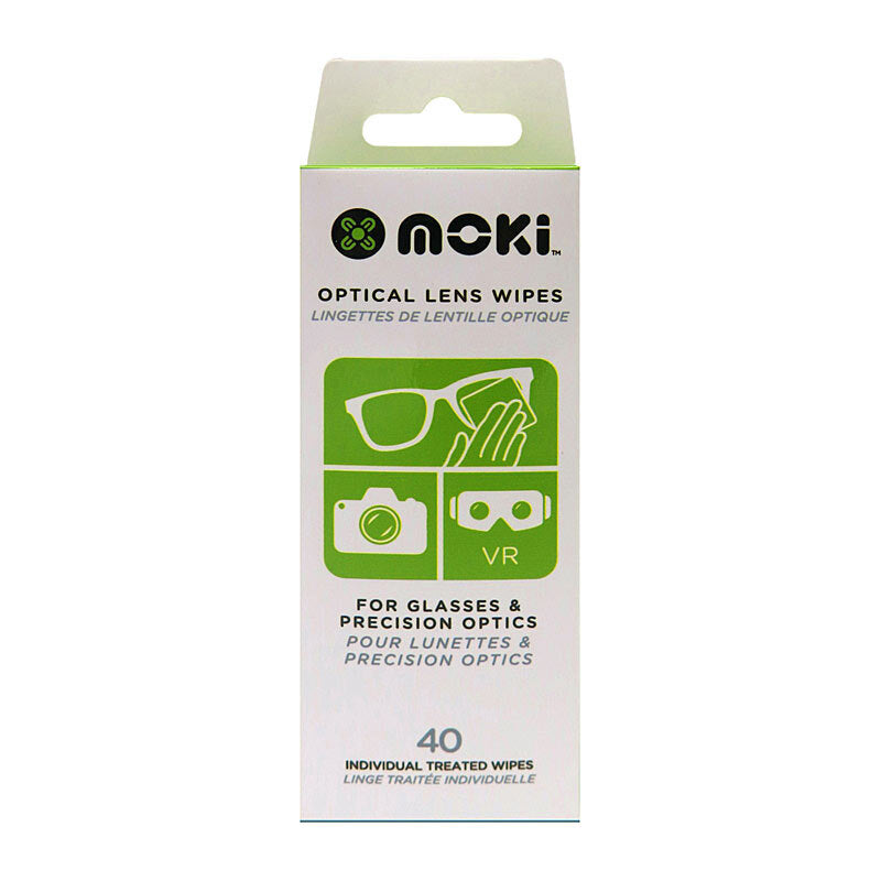 Moki Optical Lens Wipes 40 Pk - Wholesales Supply