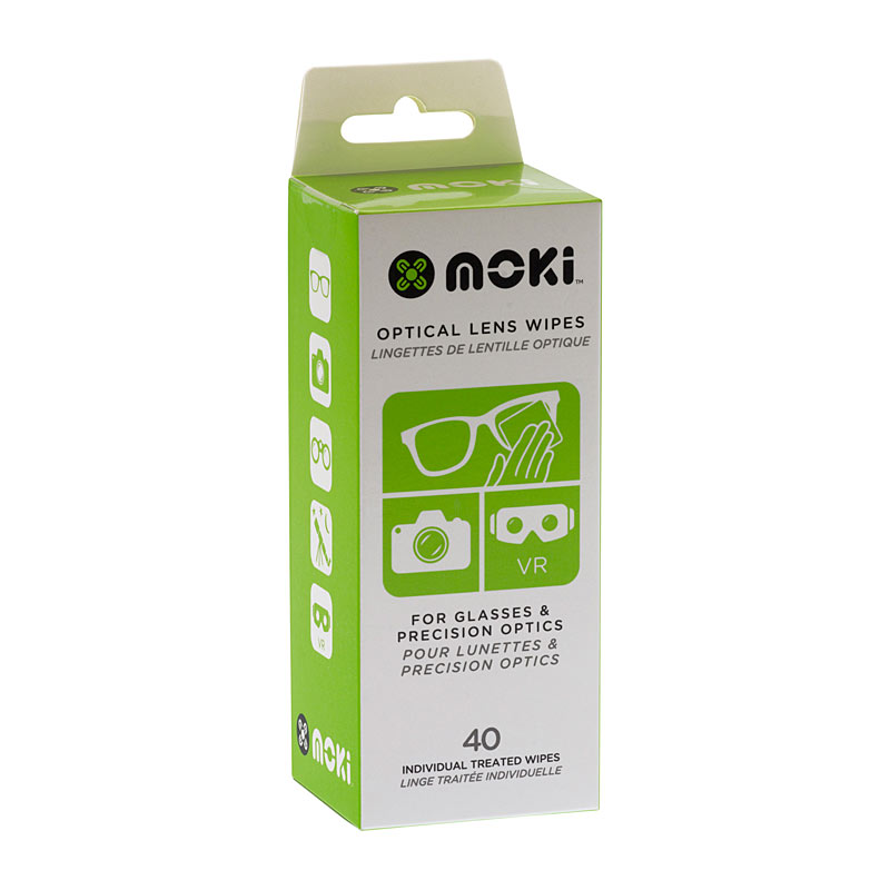Moki Optical Lens Wipes 40 Pk - Wholesales Supply
