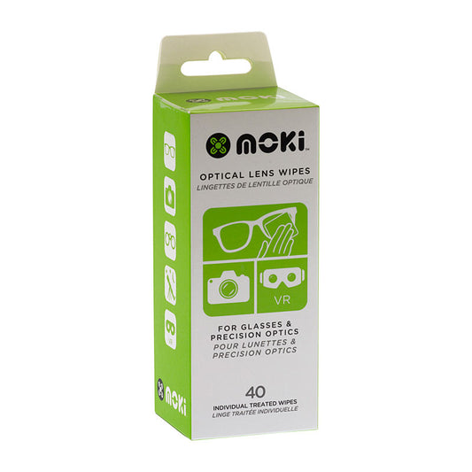 Moki Optical Lens Wipes 40 Pk - Wholesales Supply