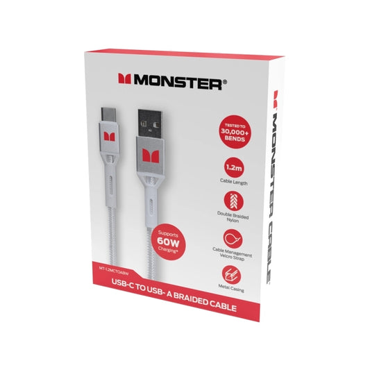 Monster 1.2M C-A Cable W - Wholesales Supply