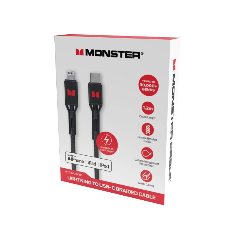 Monster 1.2M LTG-C Cable B - Wholesales Supply