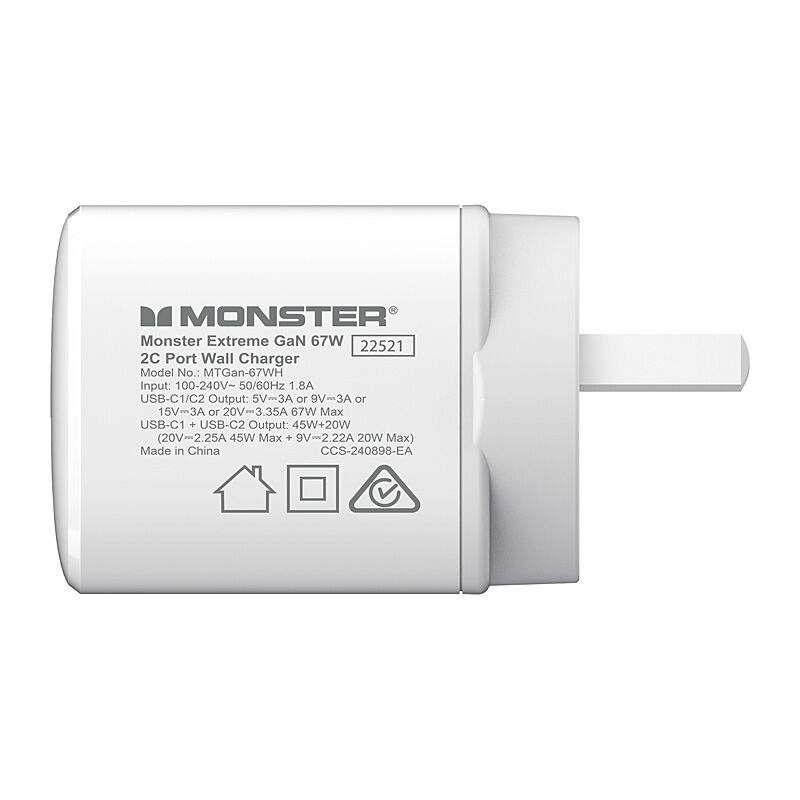 Monster GaN Wall Charger 67W - Wholesales Supply