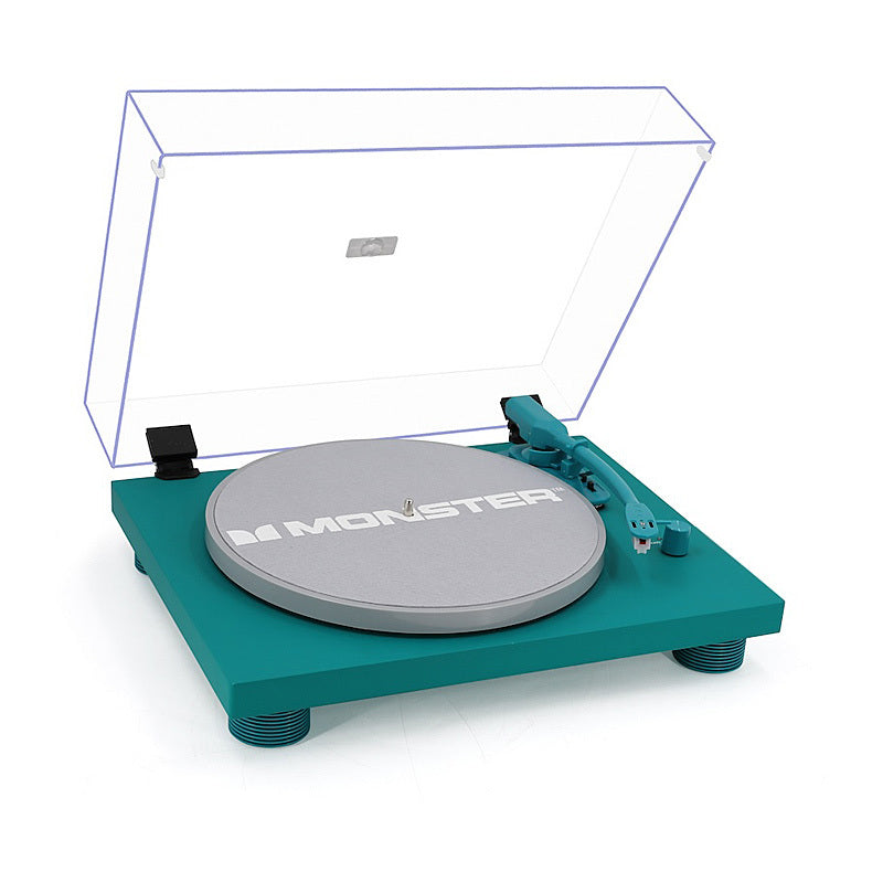 Monster Vinyl Turntable Green - Wholesales Supply