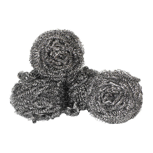 Nf Stainless Steel Scourer Pk4 - Wholesales Supply