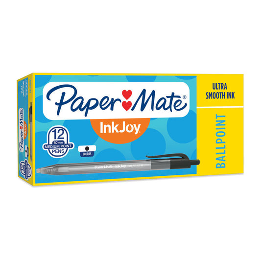 PM InkJoy 100RT BP Blk Bx12 - Wholesales Supply