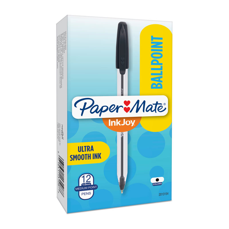 PM InkJoy 50ST BP Blk Pk12 - Wholesales Supply