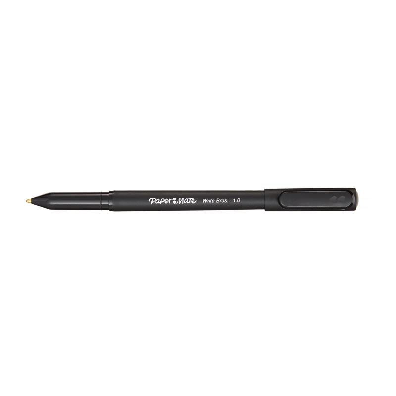 PM WriteBros 1.0mm BP Blk Pk12 - Wholesales Supply