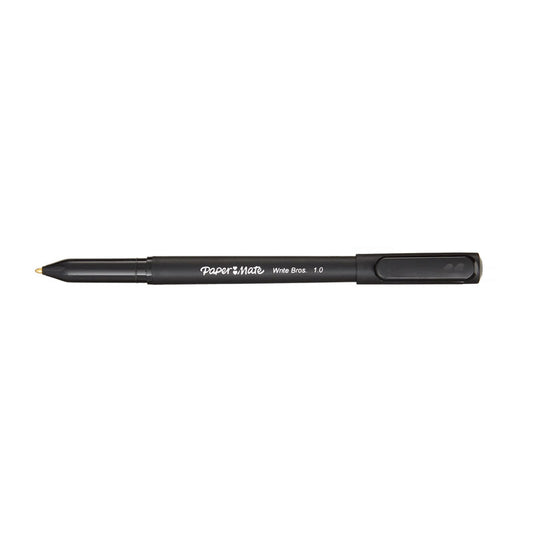 PM WriteBros 1.0mm BP Blk Pk12 - Wholesales Supply