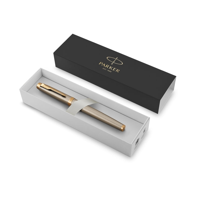 Parker IM BrushedMetal Gold FP - Wholesales Supply