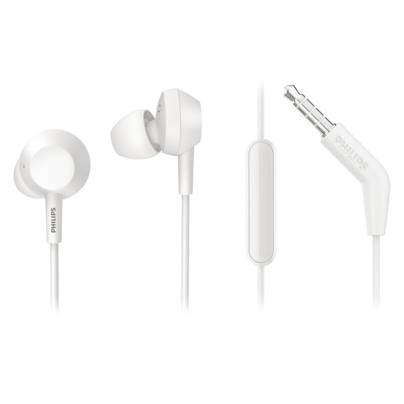 Philips BASS InEarGelMic White - Wholesales Supply