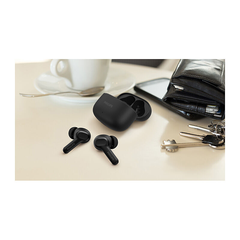 Philips TWS W/less Earbuds BK - Wholesales Supply