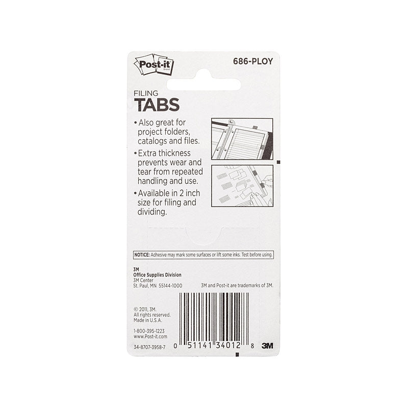 P-I Tab 686-PLOY50x38 Pk24 Bx6 - Wholesales Supply