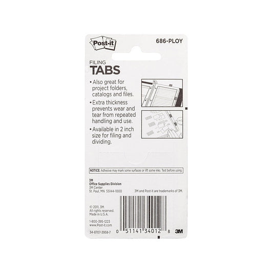 P-I Tab 686-PLOY50x38 Pk24 Bx6 - Wholesales Supply