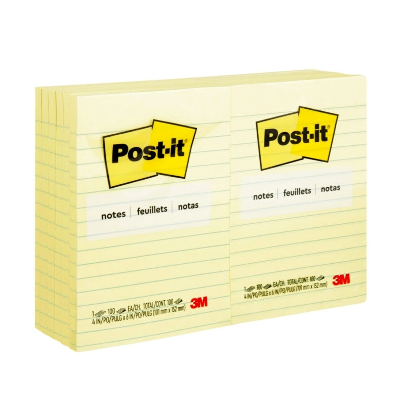 Post-It 660 Yellow 98X149 Pk12 - Wholesales Supply