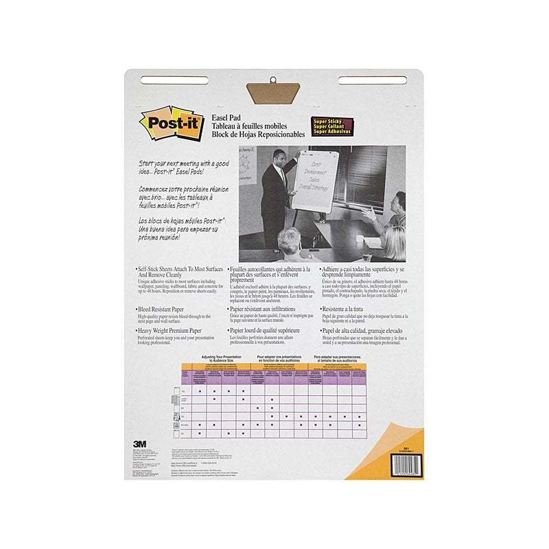 Post-It Easel Pad 561 Ylw Bx2 - Wholesales Supply
