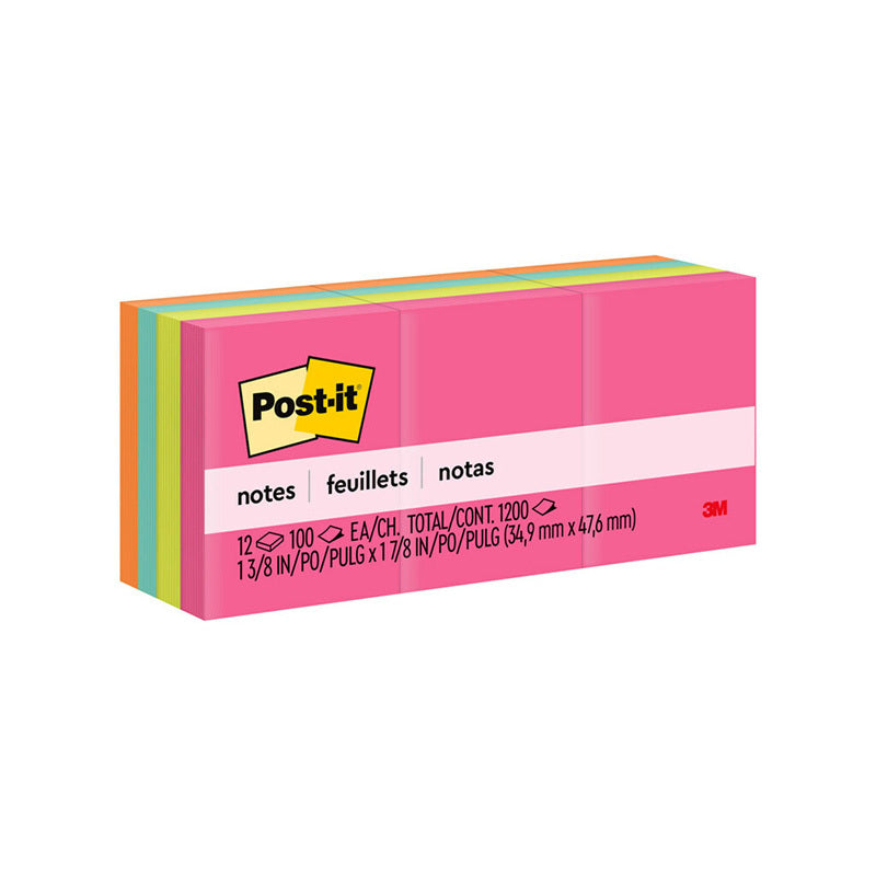 Post It Note 653-12AN Pk12 - Wholesales Supply