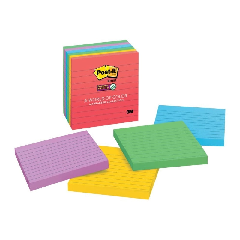 Post-It Note 675-6SSAN S/S Pk6 - Wholesales Supply