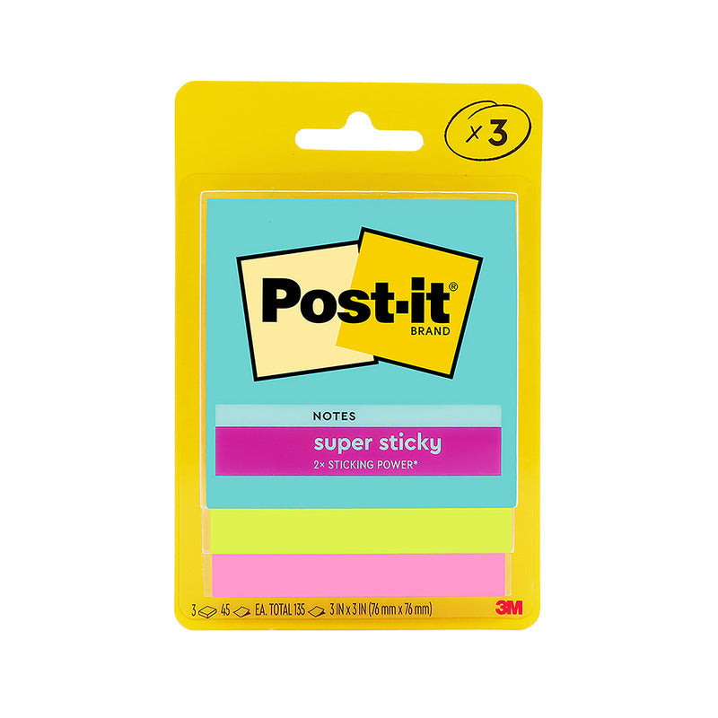 Post-ItNote 3321-SSMIA Pk3 Bx6 - Wholesales Supply