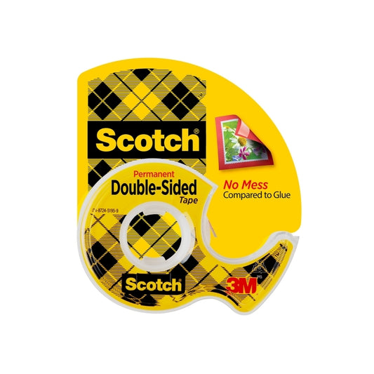 Scotch D Sided Tape 237 Bx12 - Wholesales Supply