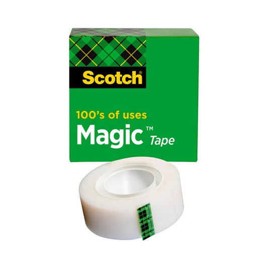 Scotch MagicTape 810 19mm Bx12 - Wholesales Supply